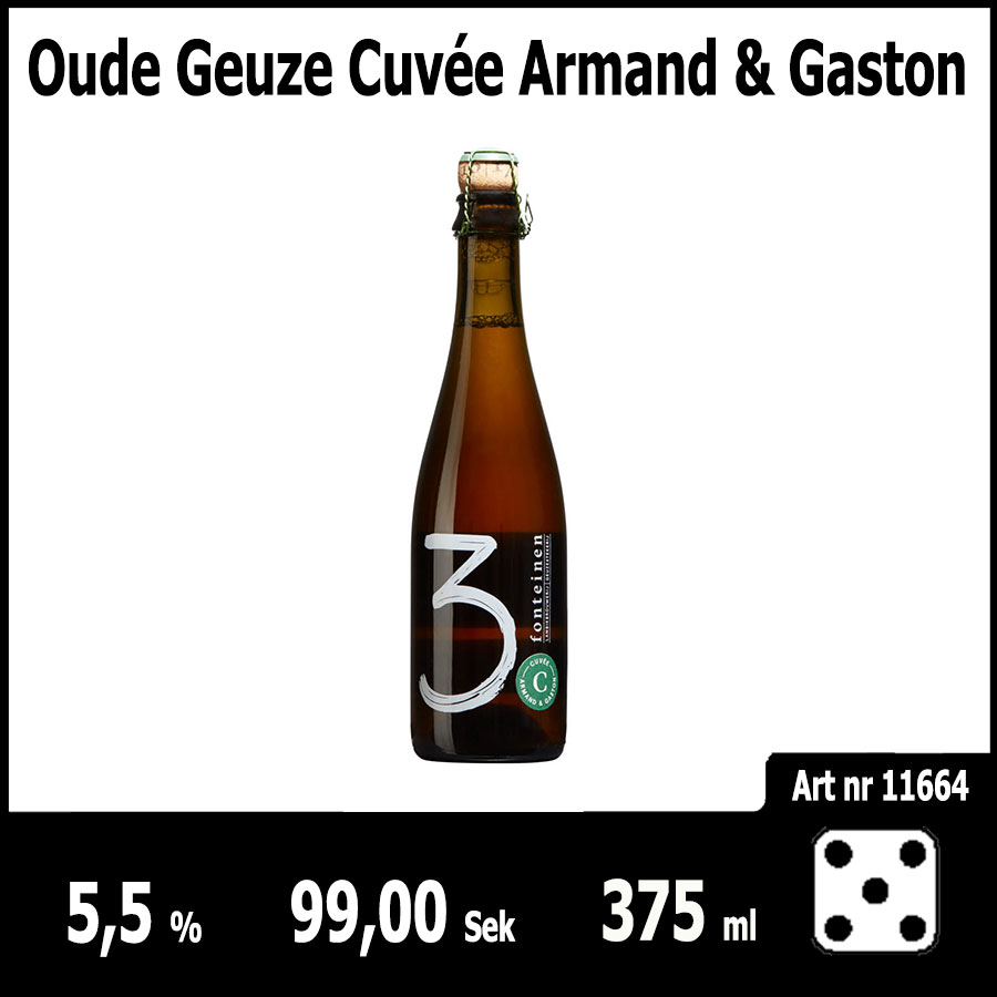 Oude Geuze Cuvée Armand & Gaston - Pilsner.nu
