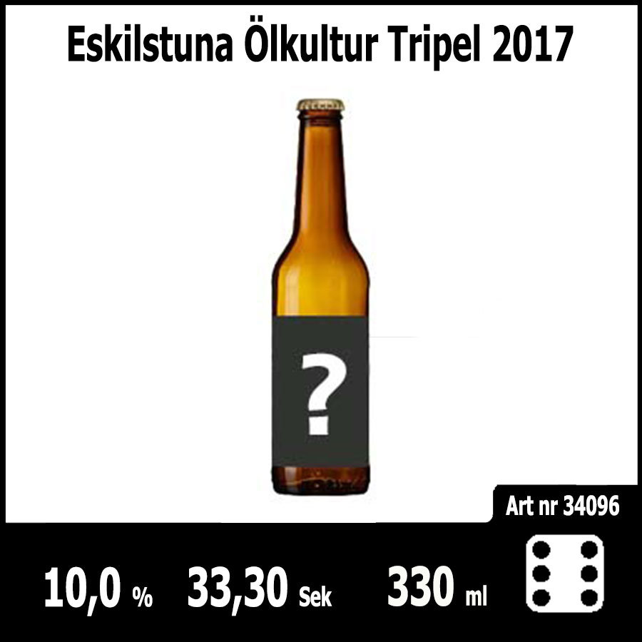 Eskilstuna Ölkultur Tripel 2017 - Pilsner.nu