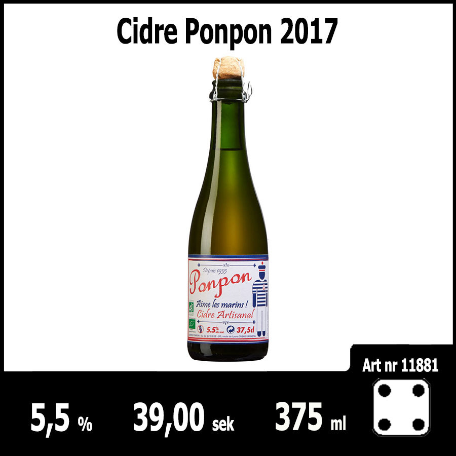 Cidre Ponpon 2017 : Pilsner.nu