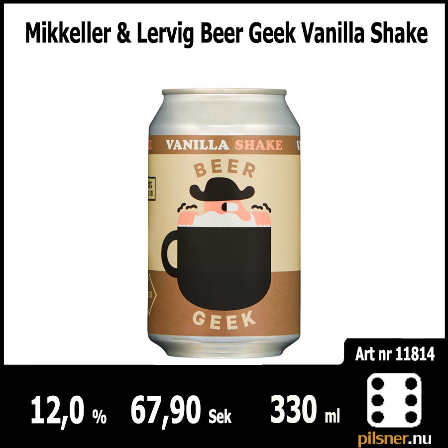 Mikkeller & Lervig Beer Geek Vanilla Shake