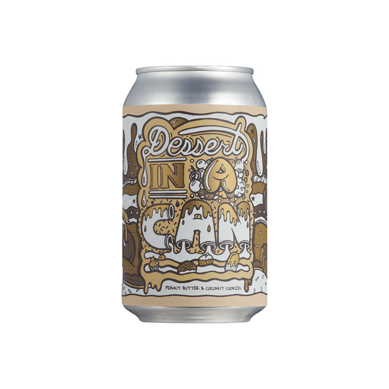Amundsen Dessert in a can Peanutbutter & Coconut Cookie Amundsen Dessert in a can Peanutbutter & Coconut Cookie