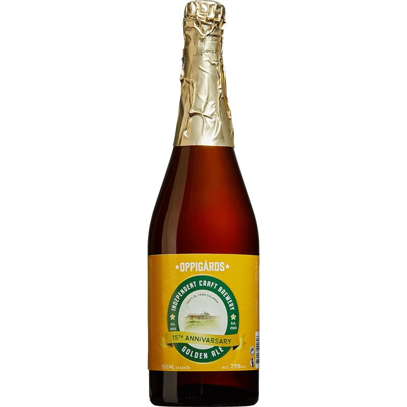 Oppigårds 15th Anniversary Golden Ale Oppigårds 15th Anniversary Golden Ale