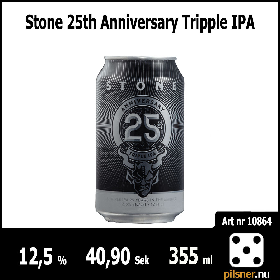 Stone 25th Anniversary Tripple IPA