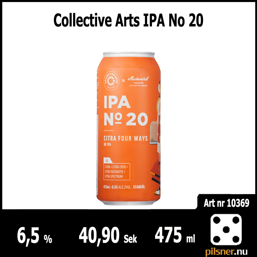Collective Arts IPA No 20