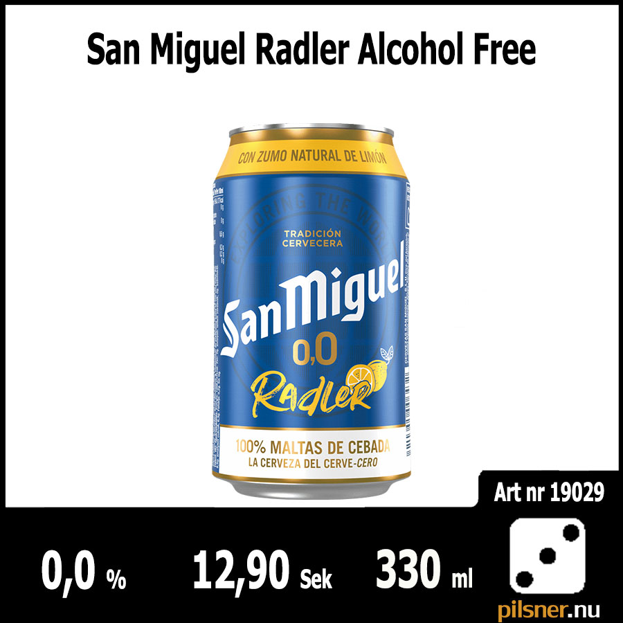 San Miguel Radler Alcohol Free