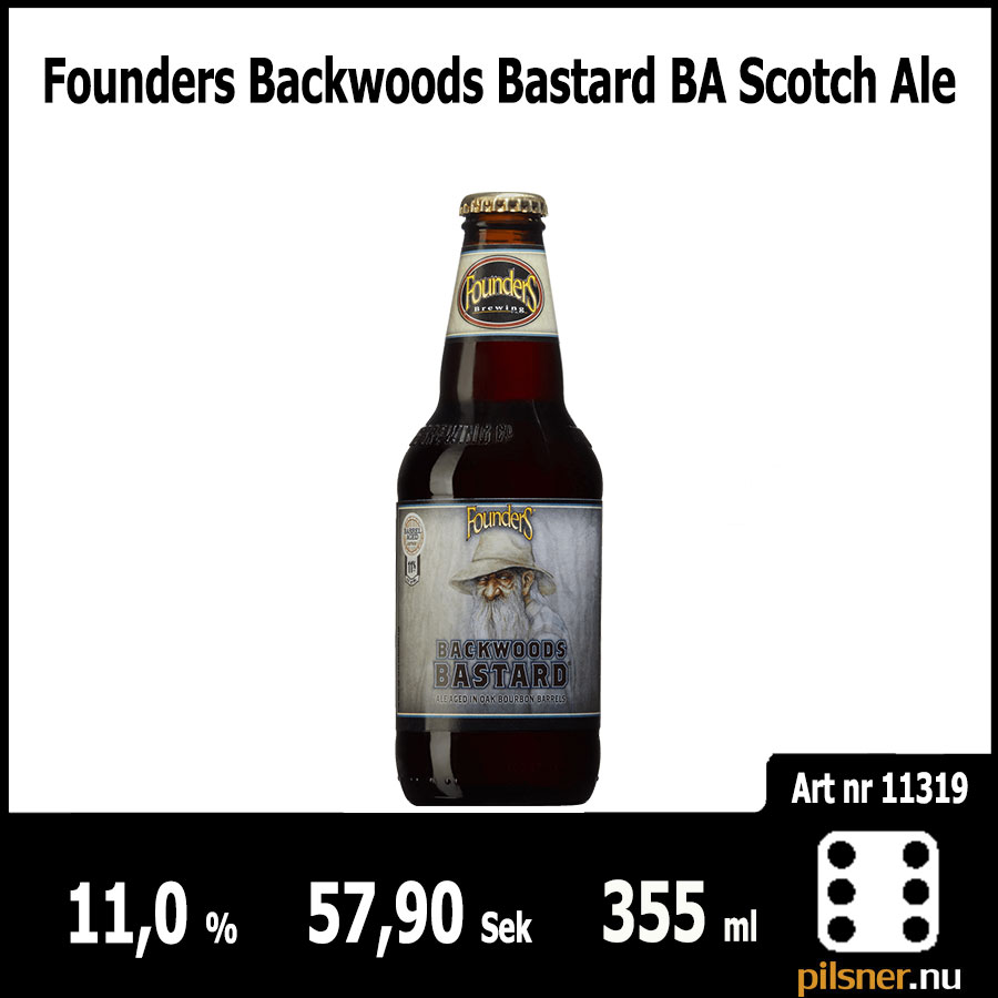 Founders Backwoods Bastard BA Scotch Ale