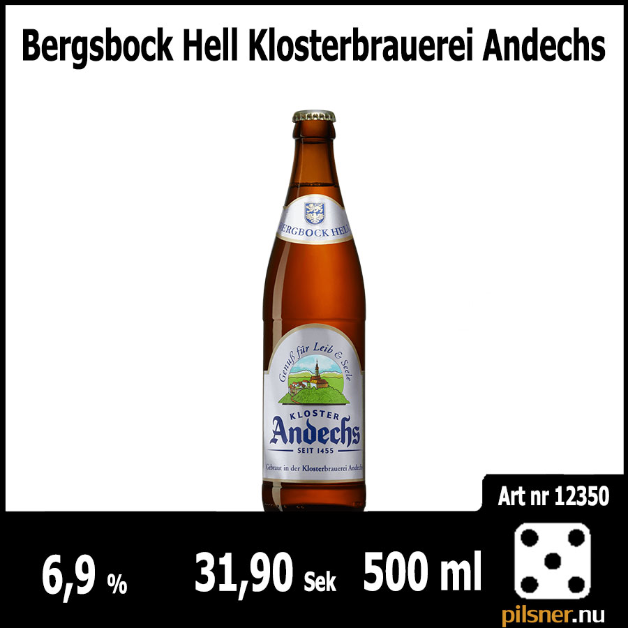 Bergsbock Hell Klosterbrauerei Andechs