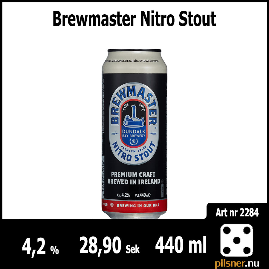 Brewmaster Nitro Stout