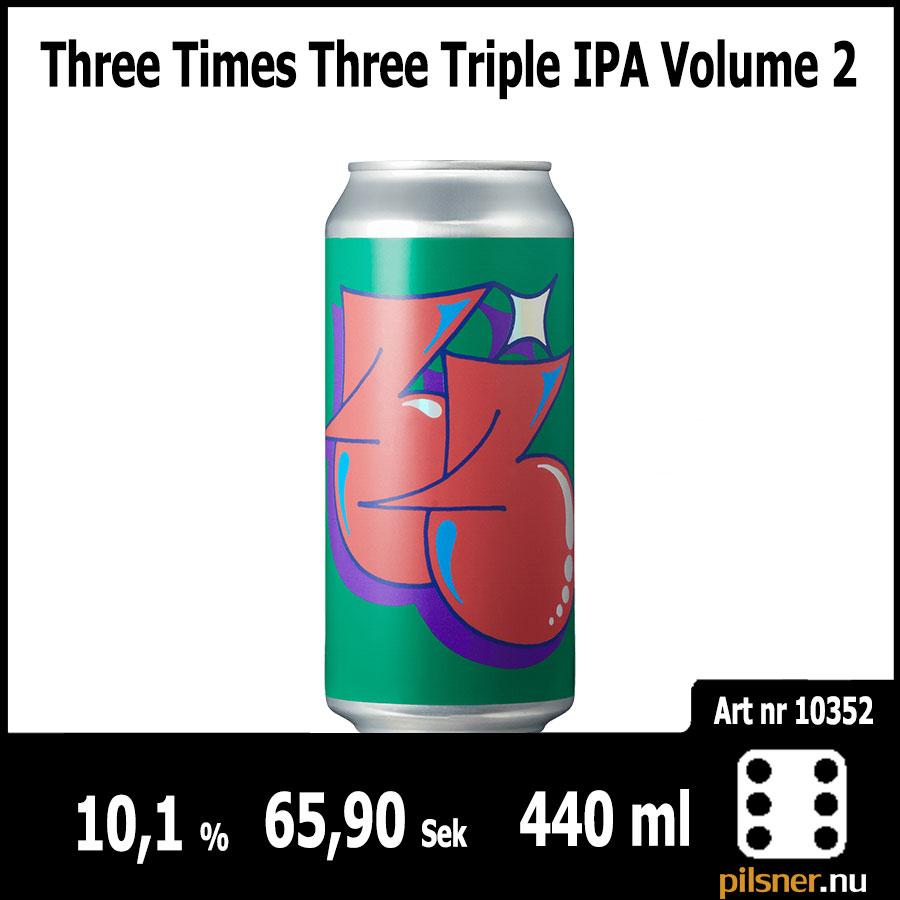 Omnipollo Three Times Three Triple IPA Volume 2