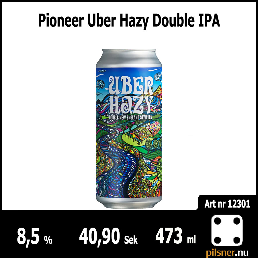 Pioneer Uber Hazy Double IPA Pioneer Uber Hazy Double IPA