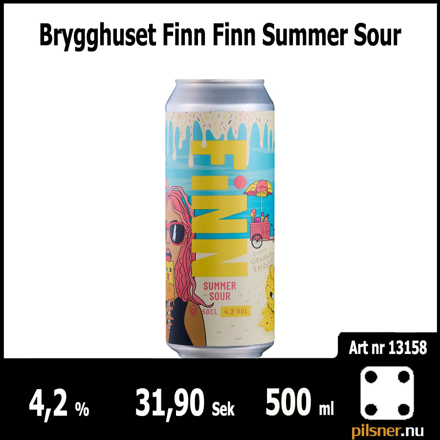 Brygghuset Finn Finn Summer Sour Brygghuset Finn Finn Summer Sour