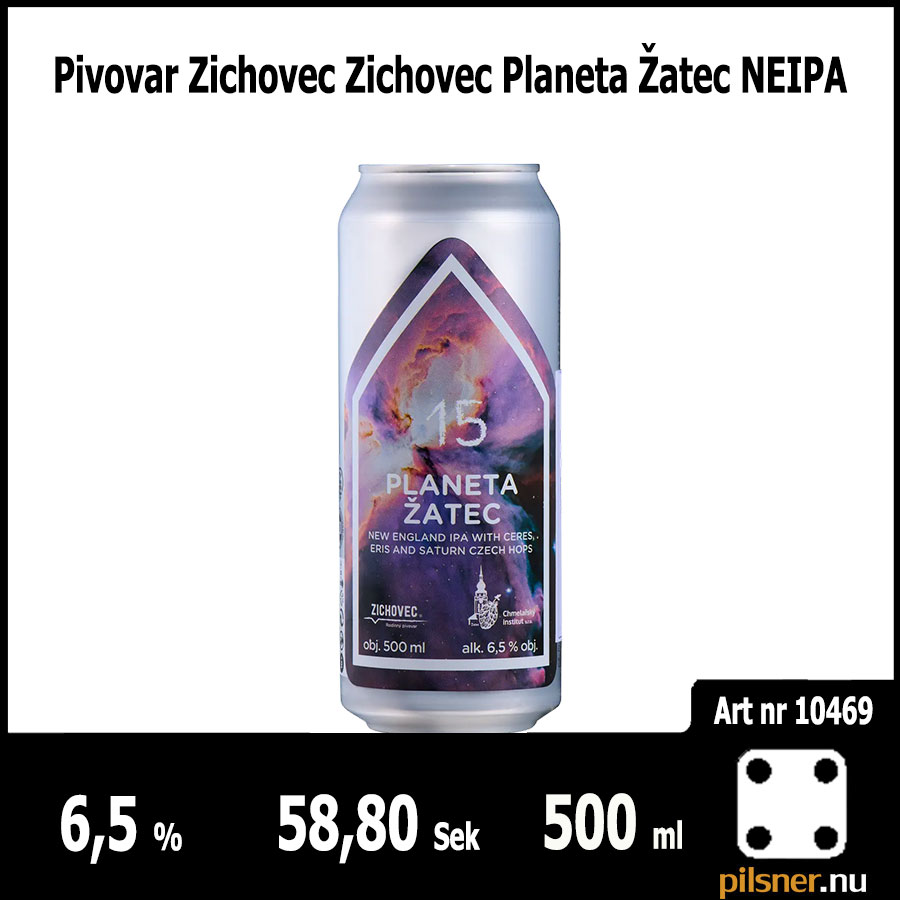 Pivovar Zichovec Zichovec Planeta Žatec NEIPA Pivovar Zichovec Zichovec Planeta Žatec NEIPA