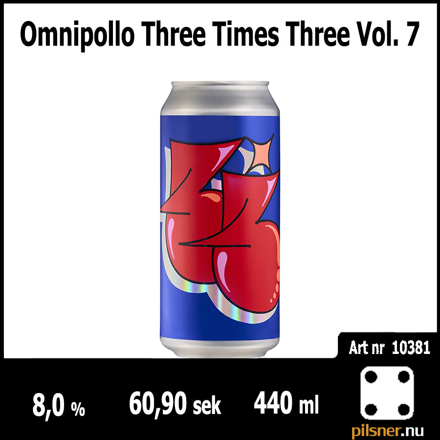 Omnipollo Three Times Three Vol. 7 Omnipollo Three Times Three Vol. 7