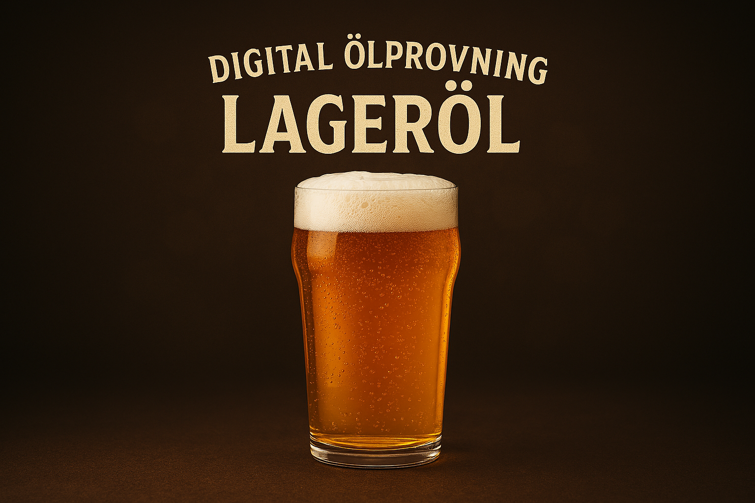 Digital ölprovning: Lageröl med Pilsner.nu